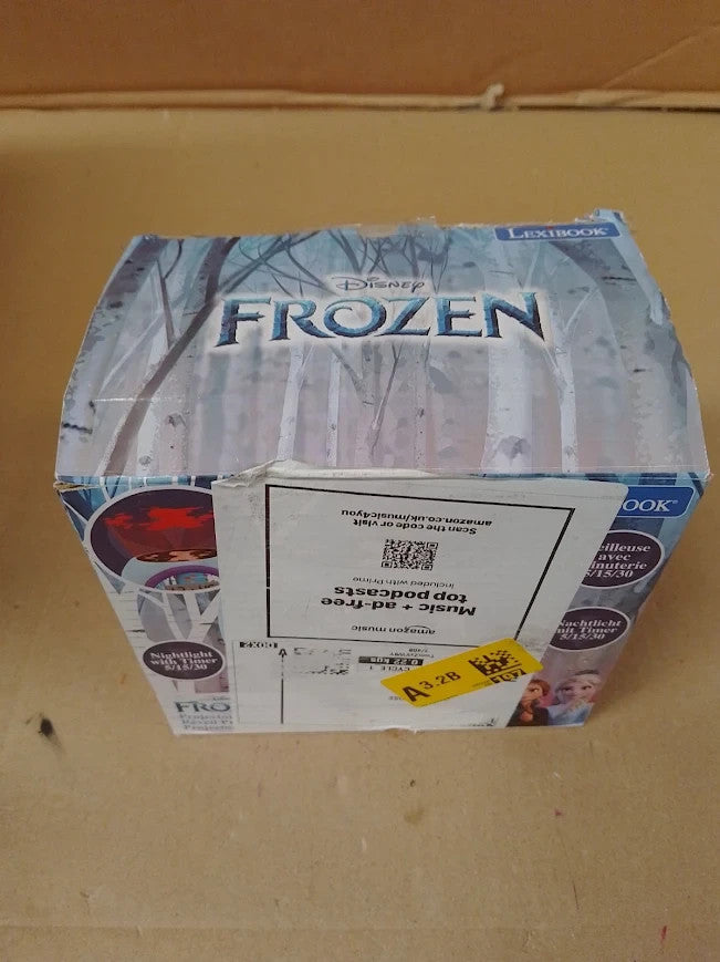 Lexibook Projector Clock Disney Frozen 2 Anna Elsa Snooze Alarm RL977FZLXB