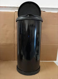 Curver Deco 40L Touch Top Kitchen Bin Black Waste Rubbish Storage Design