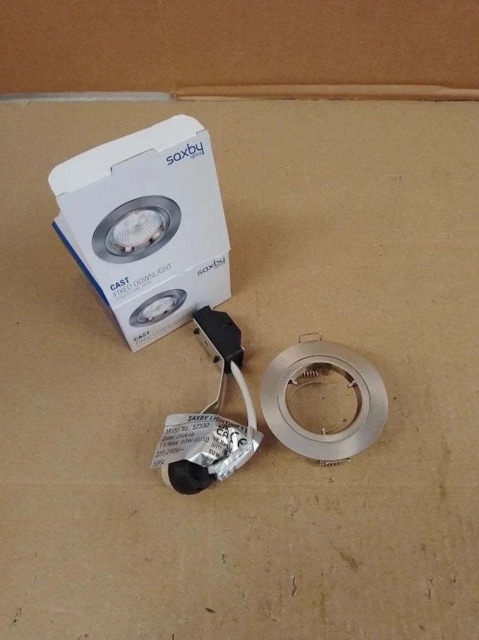 National Lighting Recessed Mains Powered LED Spot Lights Downlights Ceiling New