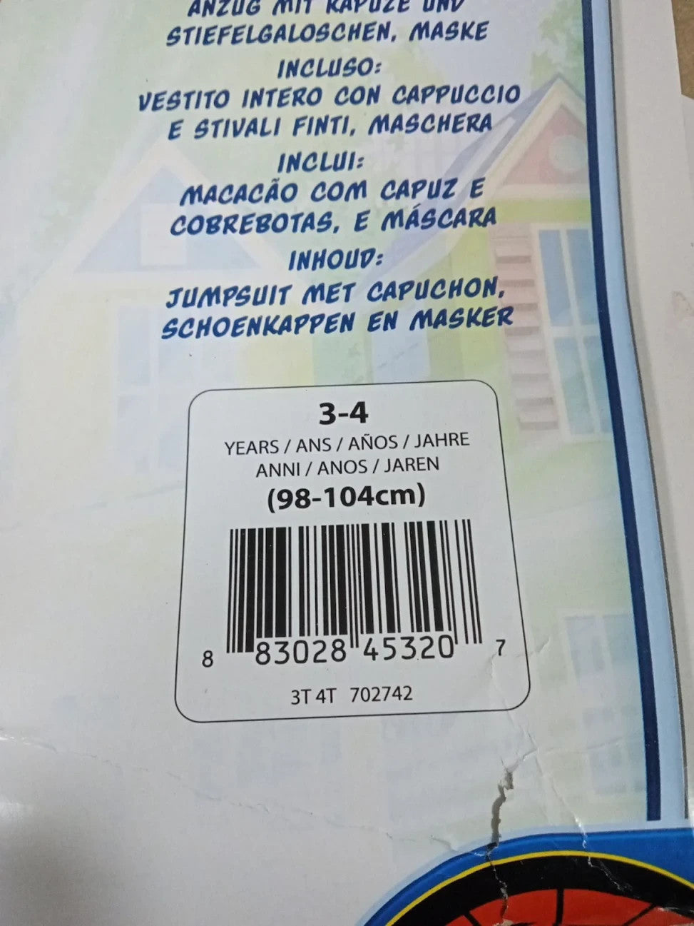 Rubies Official Marvel Spidey Amazing Friends Spider Deluxe 3-4 Years Old New