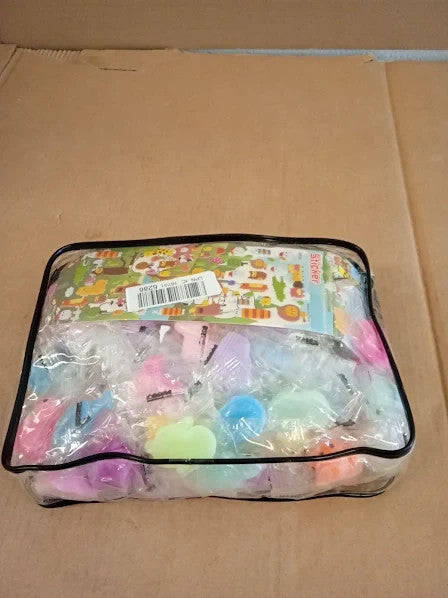 Leehur 100pcs Mochi Squishy Toys Mini Kawaii Squishies Party Bag Fillers New