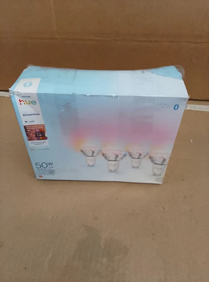 Philips Hue Essential Smart LED GU10 Spotlight Bulb White Ambiance 4.7w New