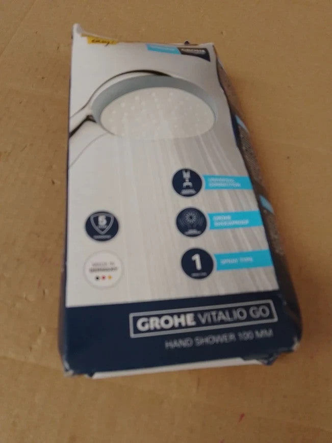 Grohe 26189000 Vitalio Go 100 Hand Shower Chrome Handheld Round Polished