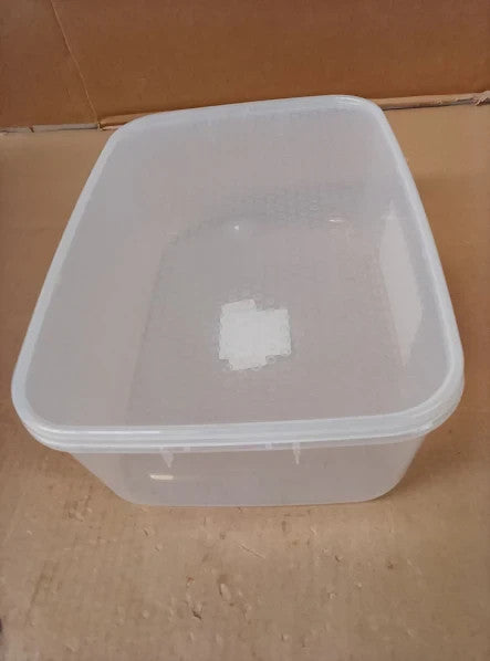 Decor Tellfresh 4L Food Container Airtight Lid Dishwasher Safe 7.99x10.83x4.17in