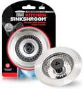 SinkShroom Clog Free Stainless Steel Sink Strainer 4.44x1.25in Chrome Gray New