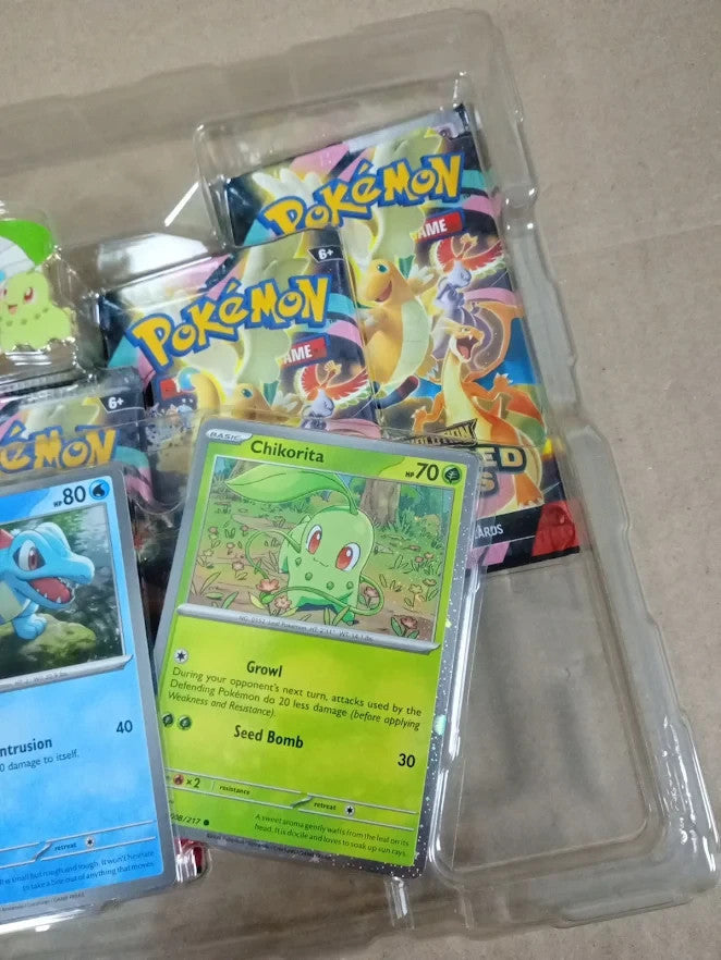 Pokemon TCG Mega Evolution Ascended Heroes First Partners Deluxe Pin Box Used