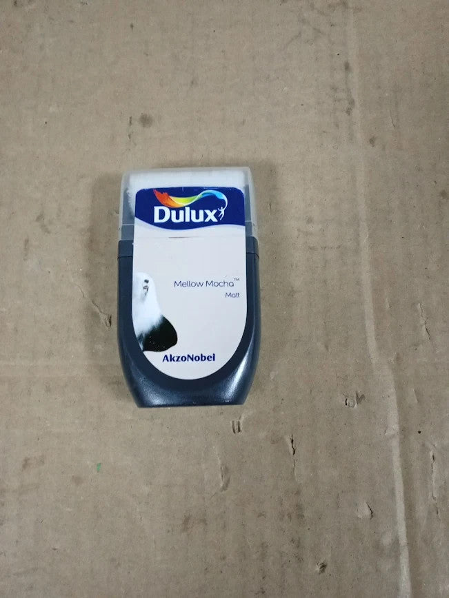 Dulux Walls Ceilings Tester Paint Matte Mellow Mocha 30ml New