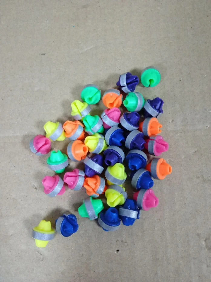 Salzmann Reflective Spoke Beads 36 Pieces 3M Scotchlite Bicycle Reflectors New