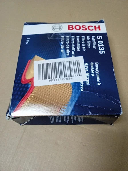 Bosch S0135 Car Air Filter Separates Particles Intake Moisture Resistant