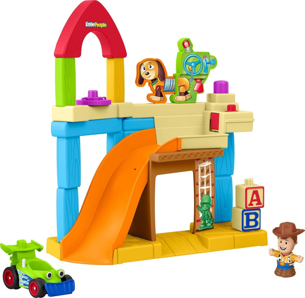 Fisher Price Little People Disney Toy Story Playset Woody Figure RC Car Kids New