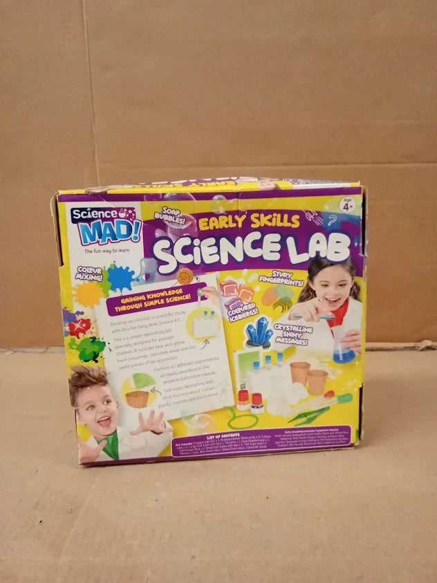 Science Mad SM65 Early Skills Science Lab An Ideal Introduction Science 4+ New