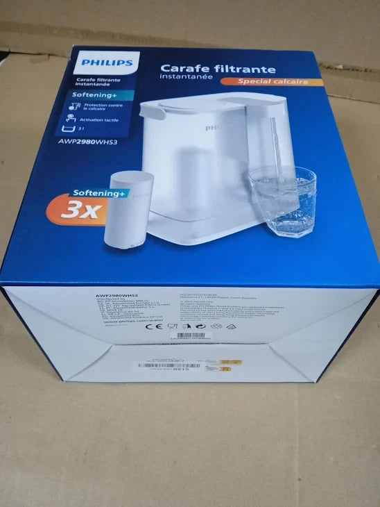 Philips Water Instant Filter Pitcher 3L Reduces Limescale Chlorine