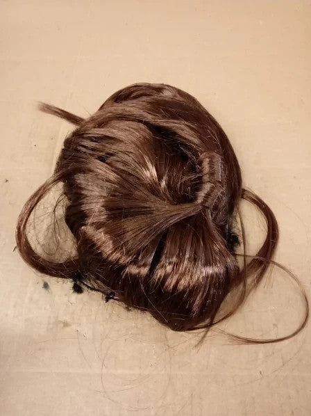 Smiffys Sporty Power Wig Brown Ponytail 1990s Fancy Adult Dress 25.8x15.8x4.8cm