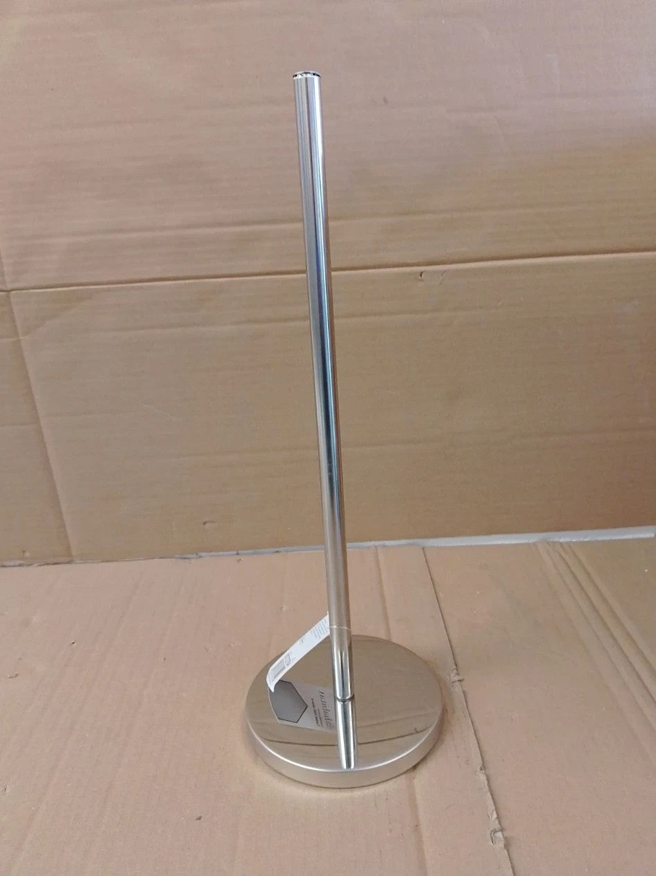Habitat Stainless Steel Toilet Roll Holder 44x15x15cm Steel Diameter 15cm