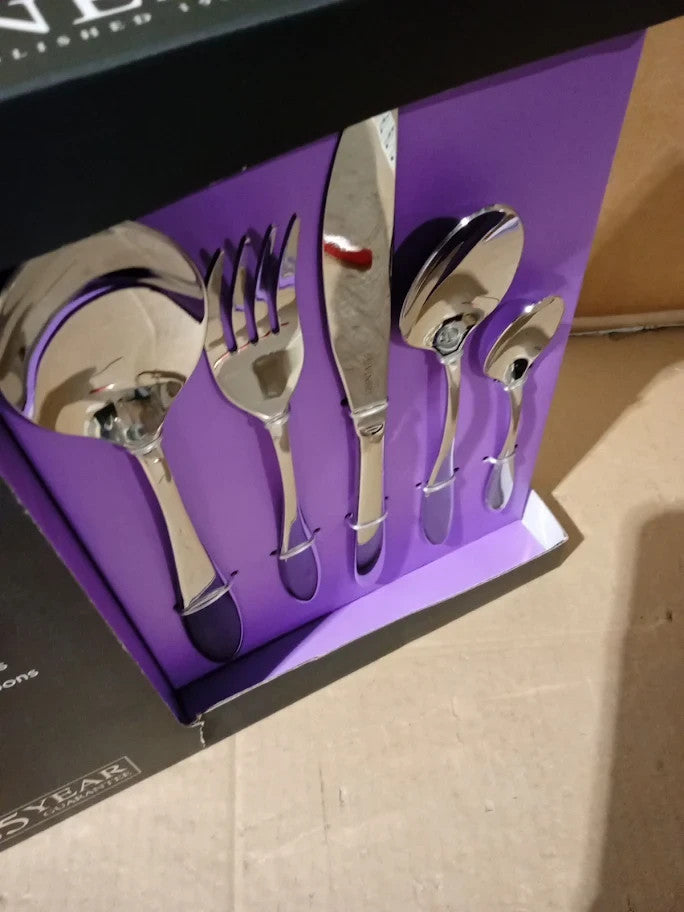 Viners Tabac 18/0 Stainless Steel Cutlery Set Dining Stain Giftbox New