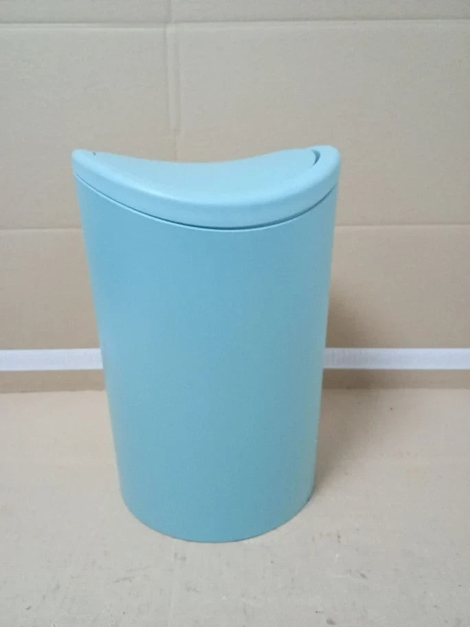 Tatay Bathroom Bin Swing Lid 6L Capacity Compact Modern Design Durable Green