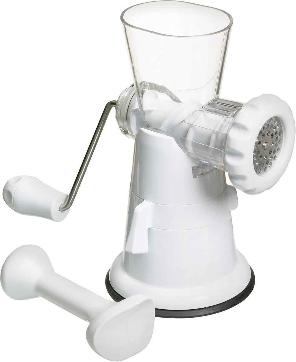 KitchenCraft Plastic Stainless Steel Meat Mincer Suction Clamp 25x17cm New