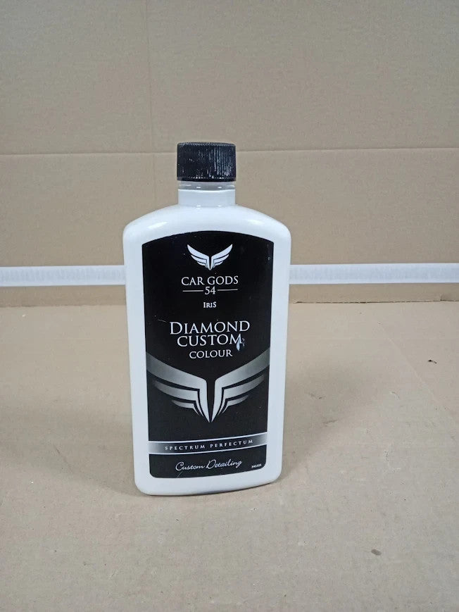 Car Gods Iris Custom Color White 3 In 1 Polish Wax Colour Restorer Scratch 500ml