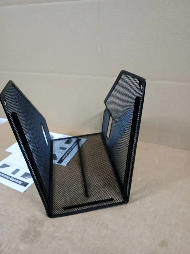 TSDRBWO Desk Organizers Metal Magazine File Holder Racks Vertical Compartments