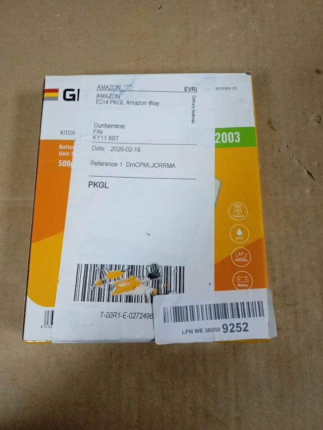 Grifema GA2003 Digital Kitchen Trays 500g 0.05g Pocket Scales Silver New