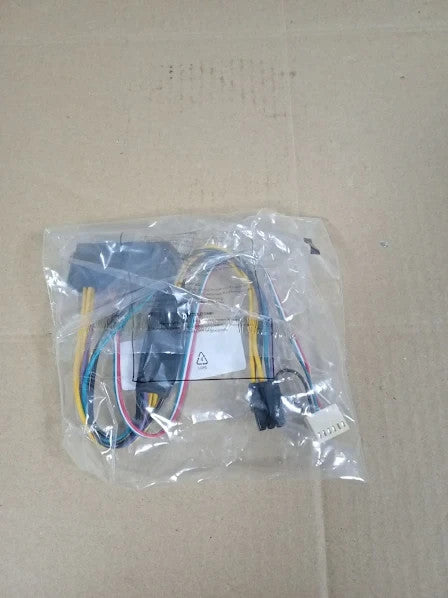 Atx 24pin Motherboard 2 Port 6pin Adapter Power Supply Cable Cord New