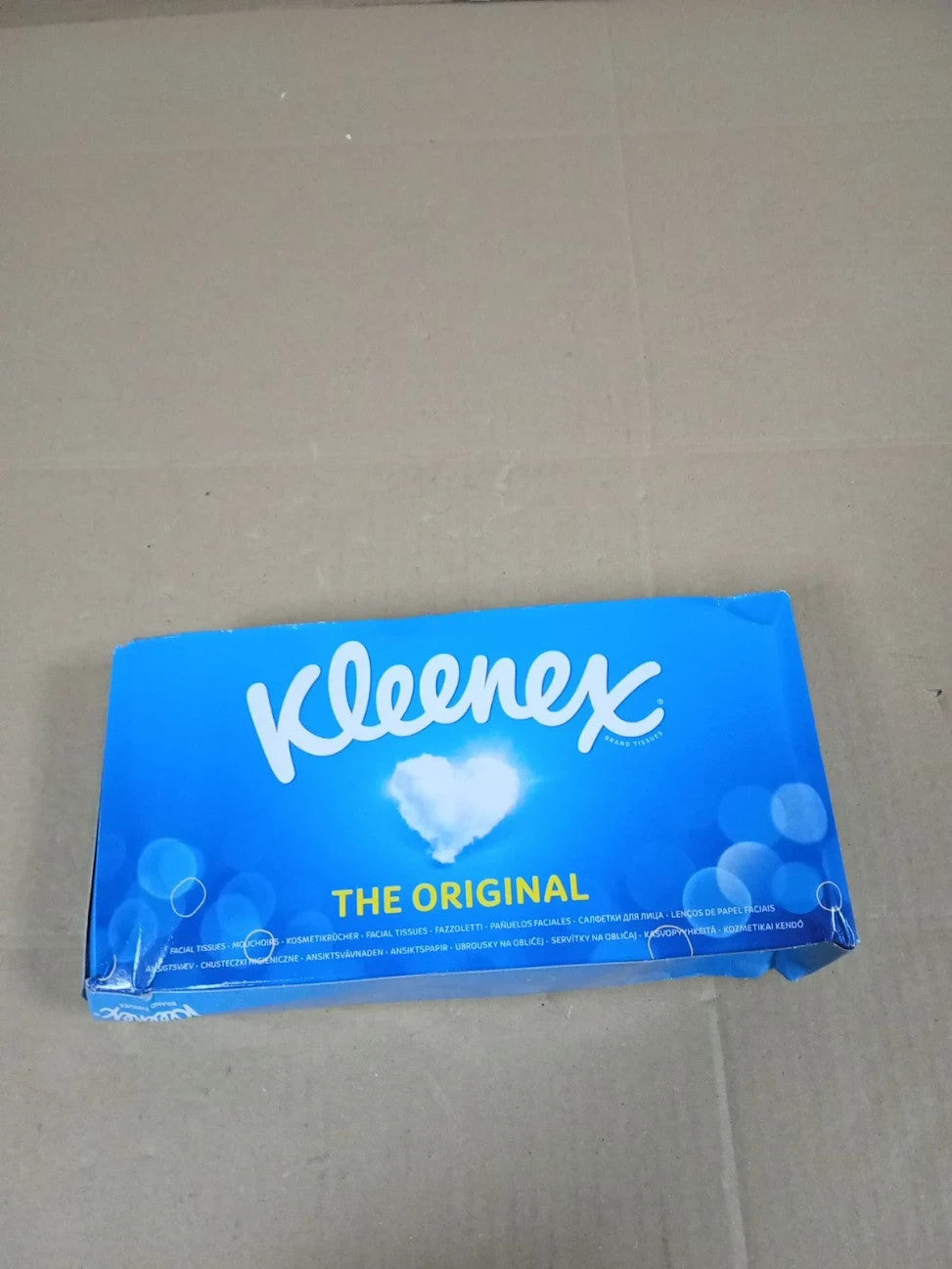 Kleenex Tissues Original Ultra Soft Single Box 72 Sheets 3 Ply New