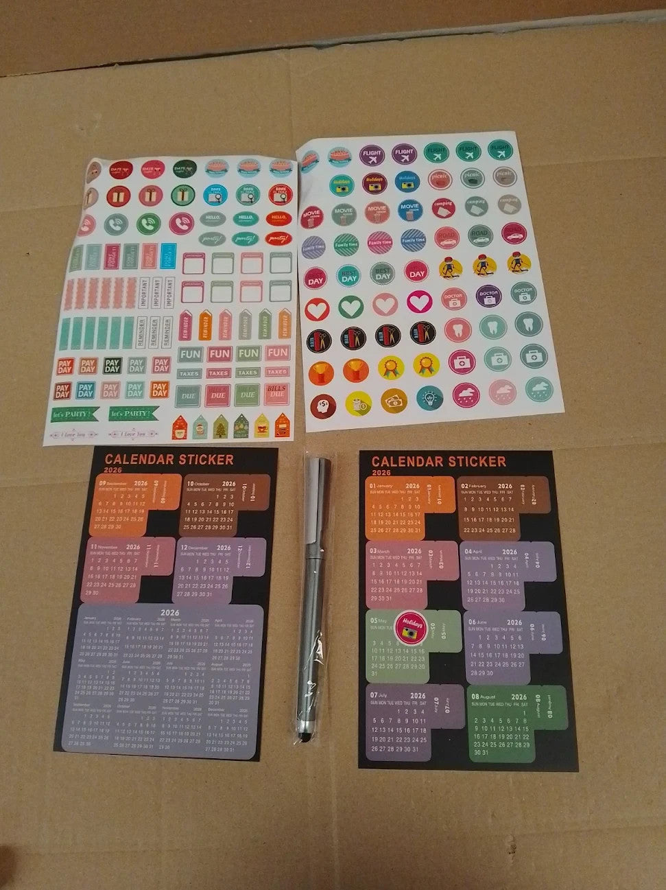 Mljtoyo Diary 2026 Day Page A5 Jan-Dec 2026 Daily Planner Schedule Organiser