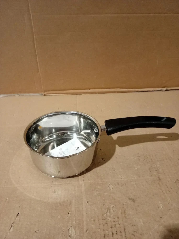 Penguin Home Stainless Steel Milk Pan 14cm Unique Pouring Lips Induction