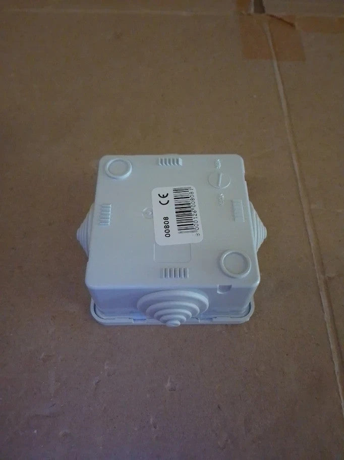 ABB IP44 Water Resistant Cable Connector Unit T Box Hafobox 65x65x32mm New