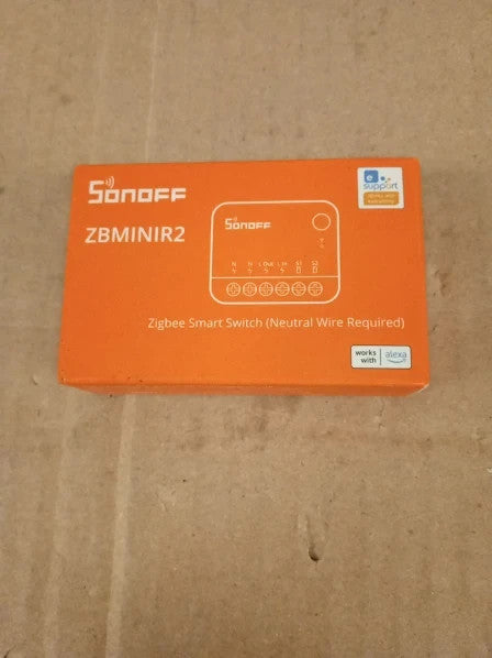 Zigbee Mini Smart Sonoff ZBMINIR2 Light Switch 10A 220V 43x43x20mil New