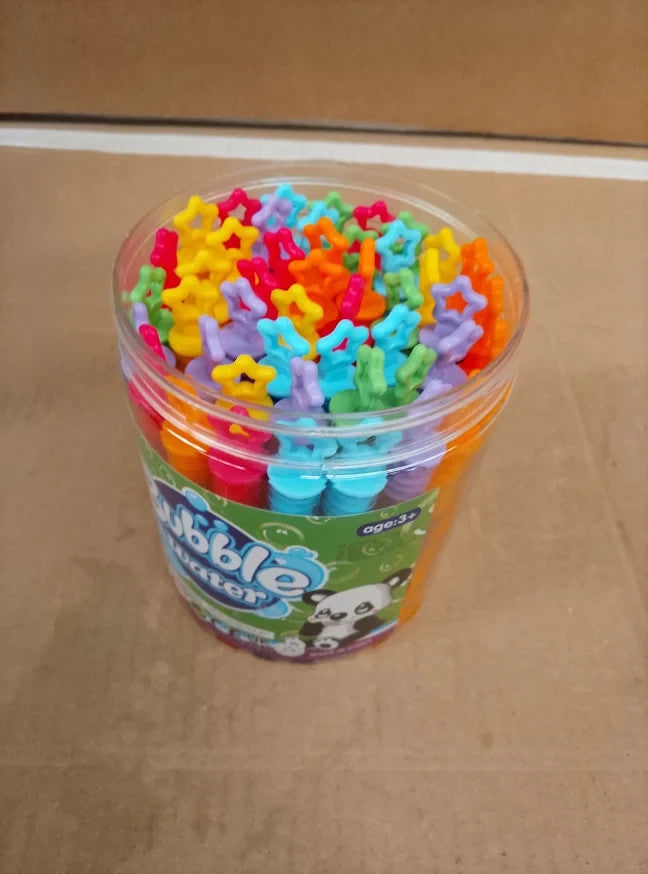 Ram Bubbles Kids Wands Party Bag Fillers Garden Toys Ages 3+ Multicolor New