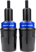 Zyakomo Yamaha CNC Motorcycle Frame Sliders Crash Protector Pad Falling New