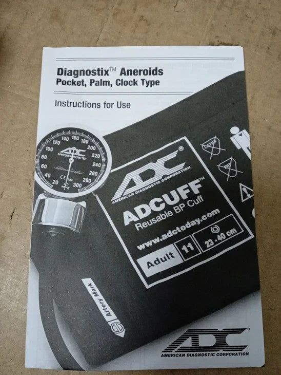 American Diagnostic Corporation DIAGNOSTIX Palm Aneroid Adult Black 1 EA