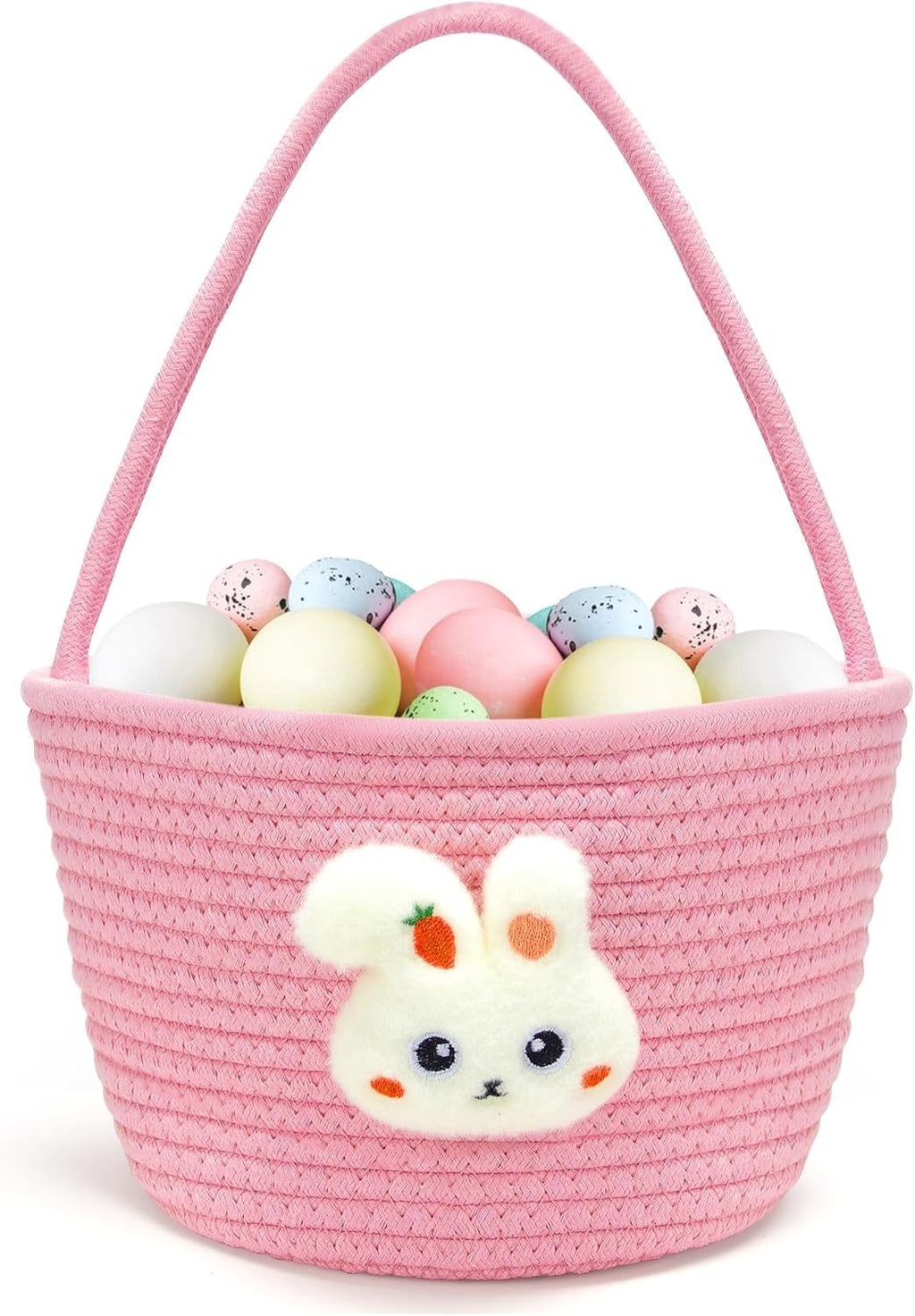 Goodheim Easter Basket For Kids Small Easter Bunny Handle Personalised New
