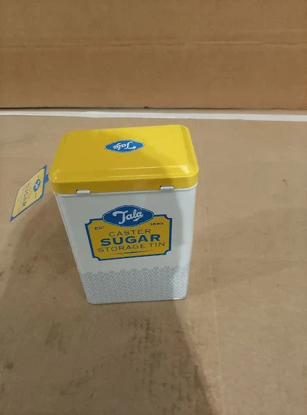 Tala Originals Self Raising Flour Storage Tin Blue 12x9.5x19cm Durable