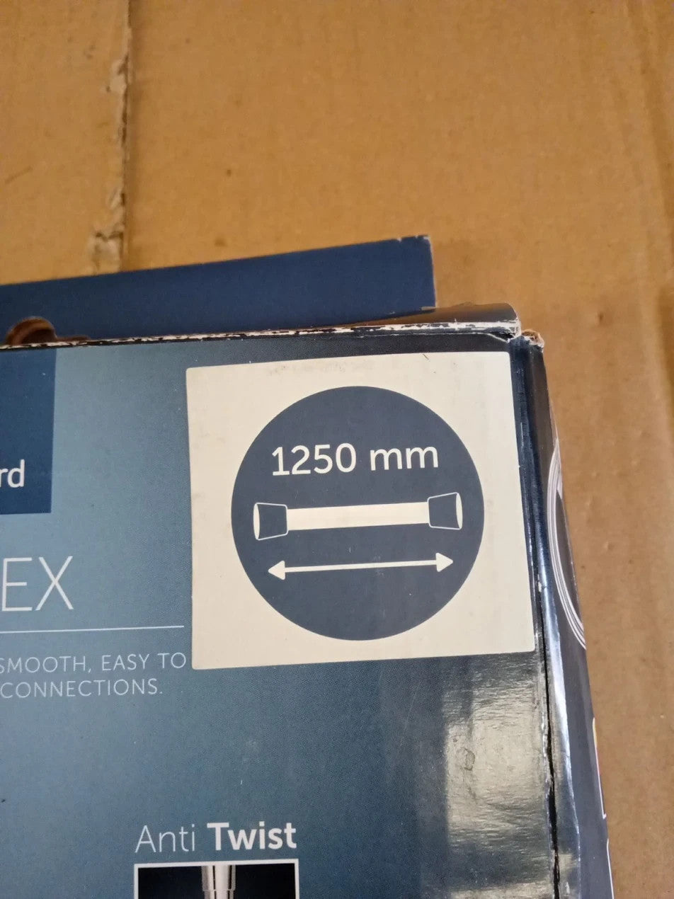 Shower Hose Ideal Standard Idealflex Universal 1.25m Chrome BE125AA Flexible