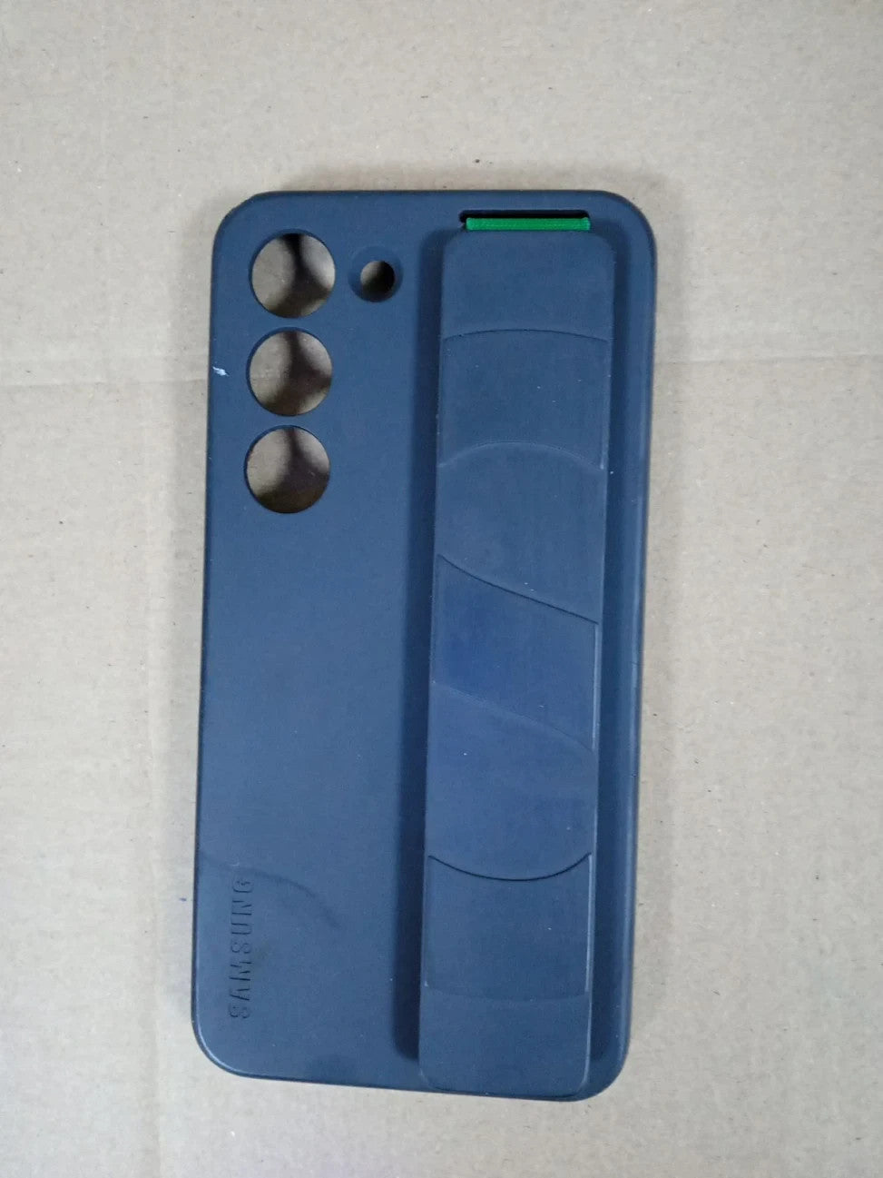 Samsung Galaxy S23 Diamond Silicone Grip Case Black