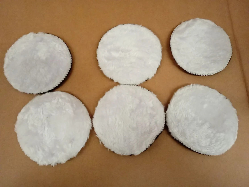 6 Pieces Car Polishing Pads 125mm Buffing Heads Drill  Automotive Shining