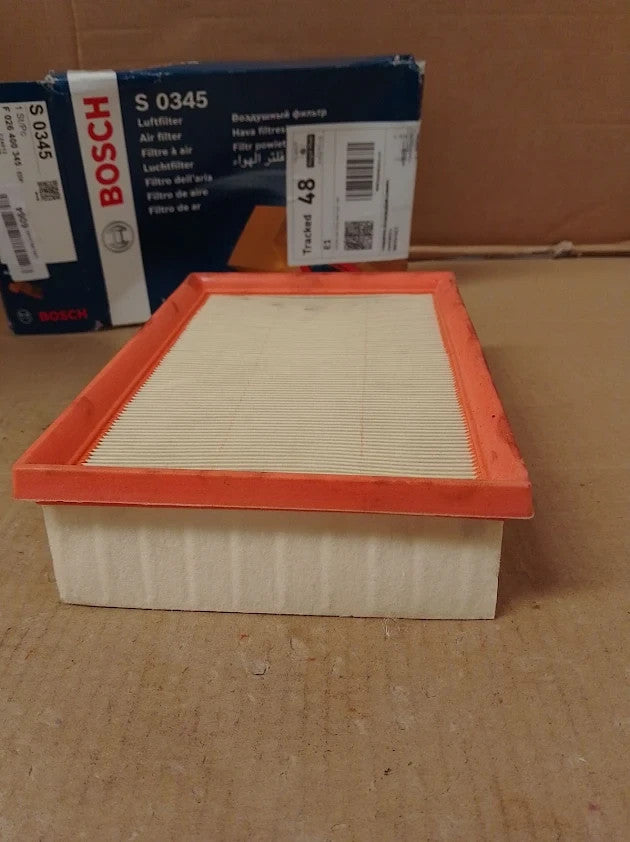 Bosch S0345 Car Air Filter Separates Particles Air Intake Moisture Resistant