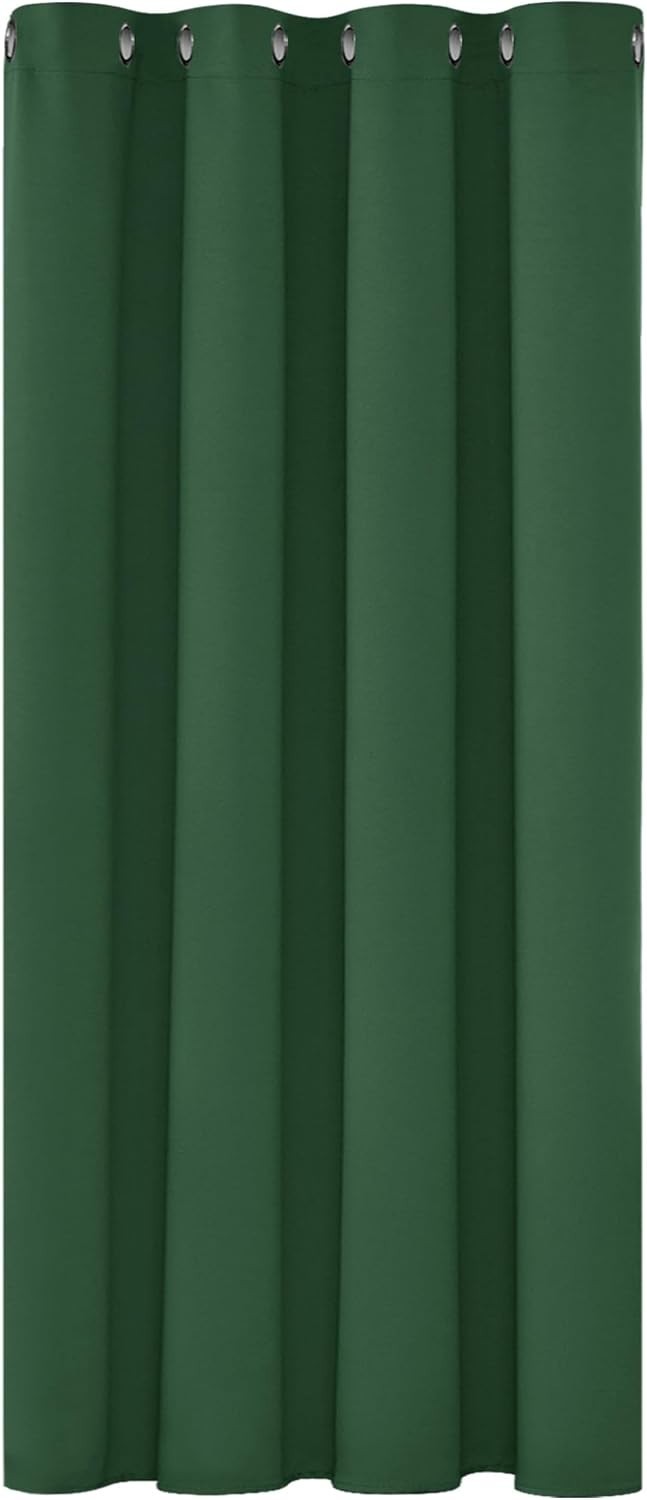 Deconovo Solid Blackout Curtain Eyelet Thermal Insulated Ring Top Curtain New