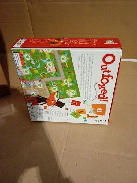 Gamewright Outfoxed Board Game 2-4 Players 20 Minutes Playing Time 5+ New