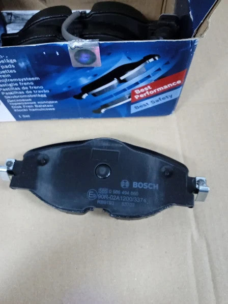 Bosch BP1505 Brake Pads Car Front Axle Bosch Quality Reduced Noise Dust New