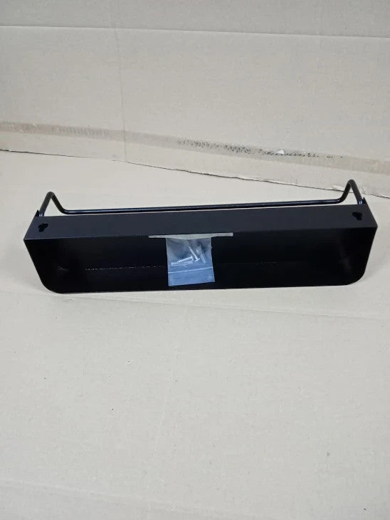 Sealskin Brix Wall Tray Towel Rail Metal Black 35x10x8cm One Size New