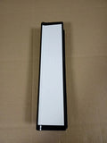 Keypak 12" 30.6cm Sleeved Letterbox Fits 20–40mm UPVC Composite & Timber Doors