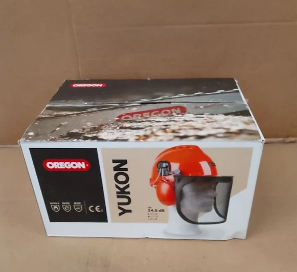 Oregon 562412 Chainsaw Safety Helmet Ear Defenders Mesh Visor Quality Design New