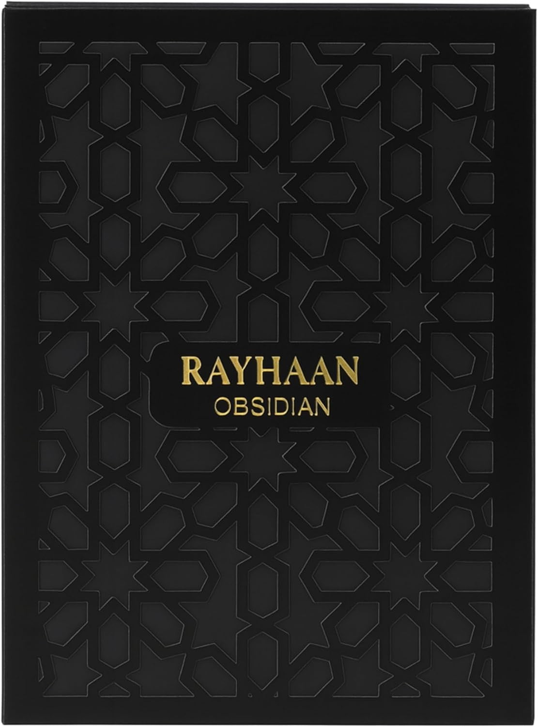 Rayhaan Obsidian 100ml Woody Spicy Amber Eau de Parfum EDP
