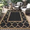 Genimo Outdoor Rug 150x240cm Garden Waterproof Reversible Plastic Carpet New