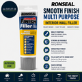 Ronseal Smooth Finish Multi Purpose Interior Wall Filler Ready Mixed