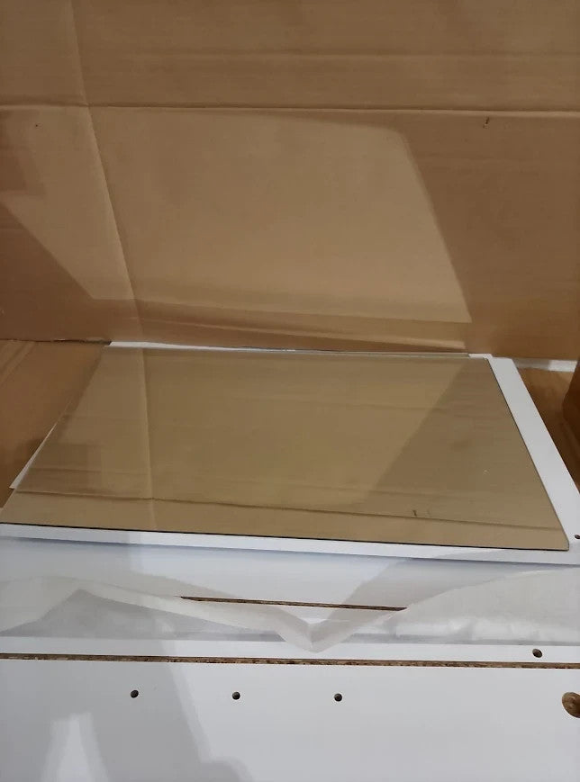 Argos Home Prime 2 Door Mirrored Cabinet White 50x60x14cm
