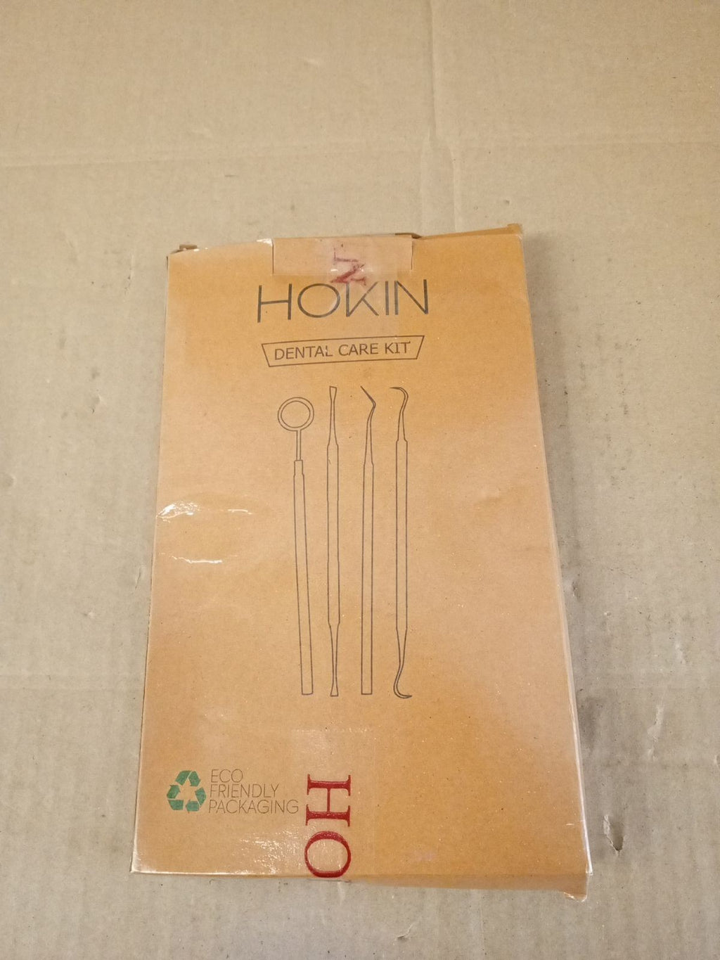 HOKIN Plaque Remover Teeth Cleaning Tool 4 Pieces Dental Care Kit Tooth Filling